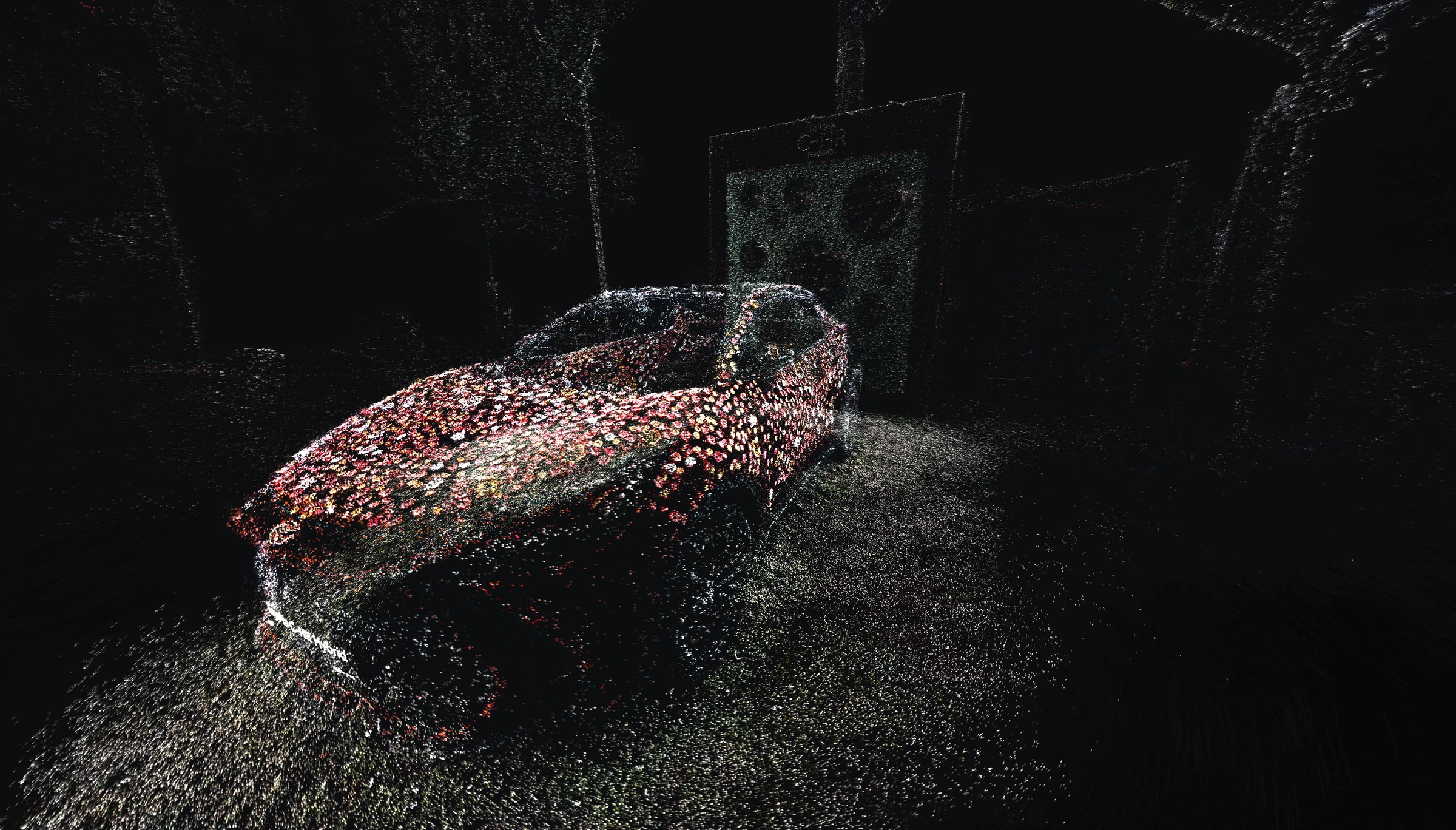 The flower-covered C-HR and mirrored activities