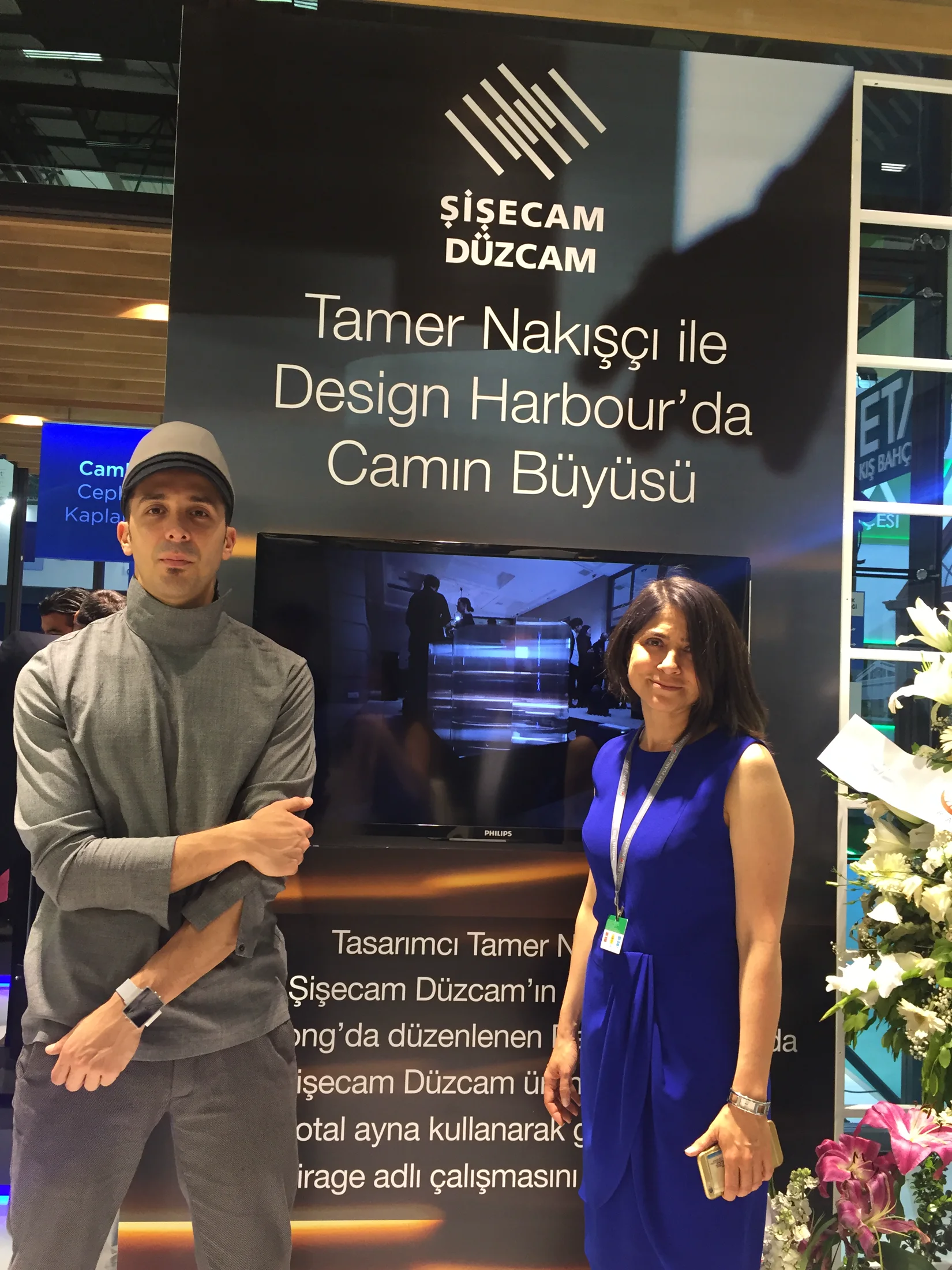 Tamer at the Mirage exhibition presentation